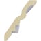 Ekena Millwork 4 3/8"H x 3 1/2"P x 5 5/8"F x 94 1/2"L Dentil Crown Moulding MLD04X03X06DE - alternate 4